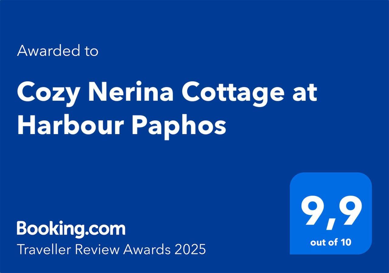 Cozy Nerina Cottage At Harbour Paphos Esterno foto